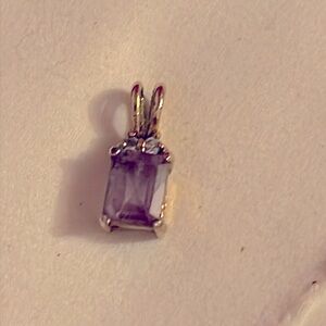 Amethyst pendant
